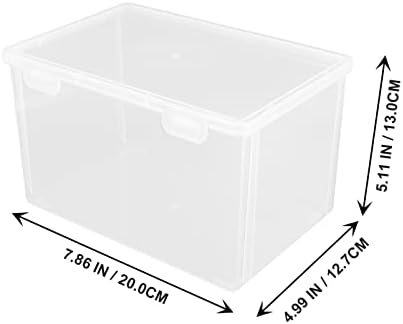 Тојвиски Фиоки За Складирање Шминка Транспарентна Кутија За Складирање Сарафани Маски За Складирање Контејнер Празен Јасен Пластичен Организатор