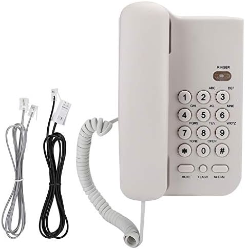 Домаќин стандарден стандарден телефонски телефонски телефон, кој може да се врати со еден копчиња, редицијално и блиц бело