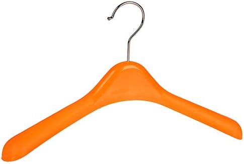 Yumuo пластична боја што не се лизга палто за закачалки за облека, подложени пластични закачалки за голема поддршка за облека за деца