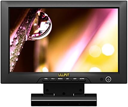 LILLIPUT FA1013-NP/H/Y/S 10.1 LCD камера монитор со 3G-SDI, HDMI/YPBPR влез за да се поврзете со целосна HD видео камера, LCD 16: 9 Aspec