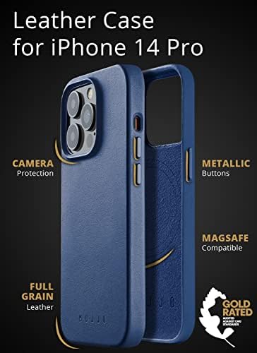 Муџо Целосна Кожна Футрола за iPhone 14 Pro Со MagSafe