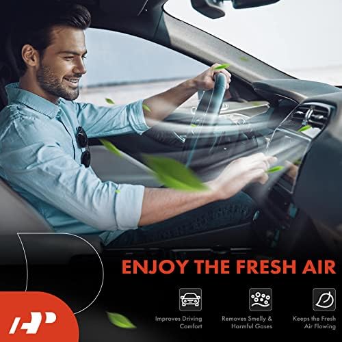 А -Premium 2 -PC Кабински филтер за воздух со активиран јаглерод компатибилен со Lexus, Toyota, Mazda Models - Avalon, Camry, Highlander,