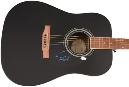 Гери Алан потпиша автограм со целосна големина Гибсон епифон Акустична гитара w/ James James Spence Authentication JSA COA - Кантри музички