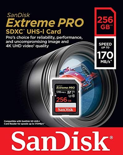 Sandisk Extreme Pro 128gb Sd Картичка За Fujifilm Камера Работи Со X-Pro3, X-A7, X100V, X-T4, X-T200 Класа 10 Пакет Со Сѐ Освен Stromboli