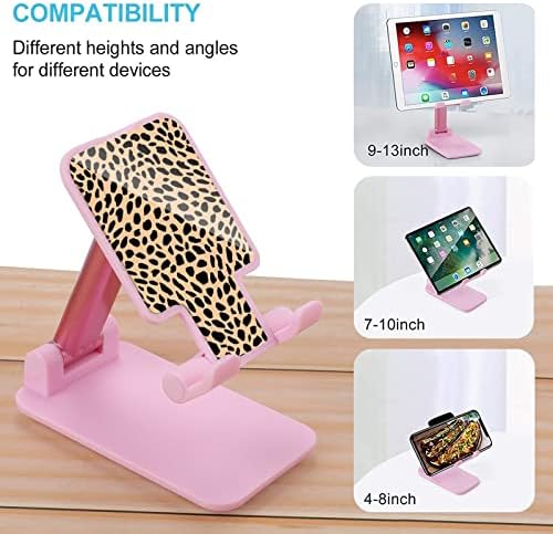 Cheetah Print Mobel Stand Stand Stoblable Table Tablet Прилагодливи додатоци за работна површина за биро