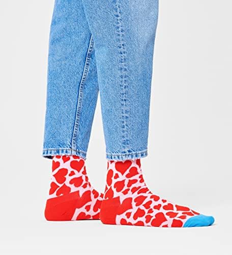 Среќни Чорапи шарени и забавни Чорапи За Мажи И Жени 3-Пакет јас Цвет У Чорапи Подарок Во Собата