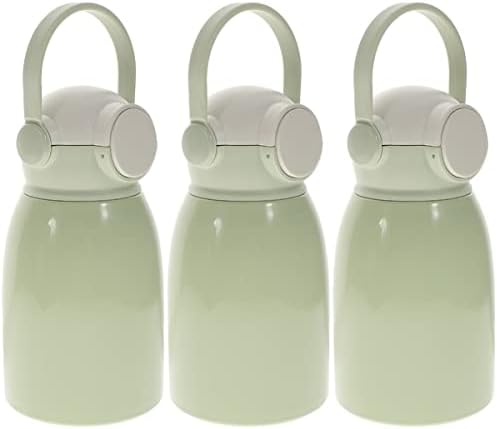 Abaodam 3 парчиња садови за садови за бели сад за патувања за патувања шише шише со вода шише не'рѓосувачки челик изолирани шишиња