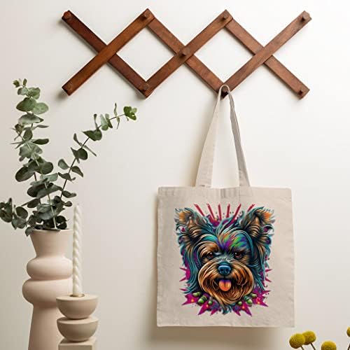 Куче поп уметност мала торба за тота - печатена торба за купување - тематска торба за тота