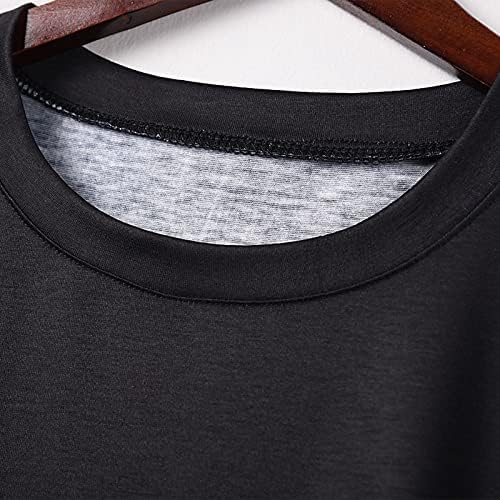 Обична маица за туника за жени лабава преголема должина на летни кратки ракави џемпери модни блузи китови маички