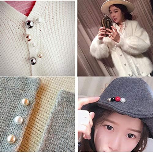 Безбедност на Zhuoyao Брух иглички повеќенаменски џемпер Шаул клип бисер брошеви за жени девојки Декорација на облека Брух 10 парчиња