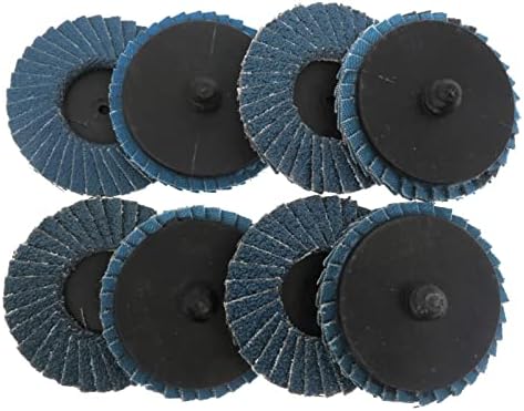 Дискови за размавта на Avkart 10 парчиња 2 инчи 50мм сини дискови за пескарење 40 60 60 80 120 меленици за мелење на мелници за мелница