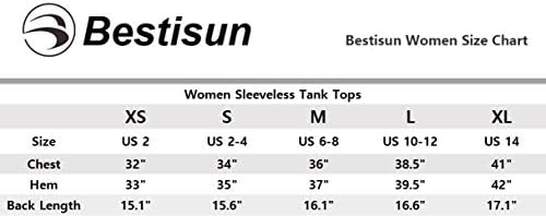 Bestisun женски тренингот врвови лабаво вклопени проточни резервоари врвови на атлетски кошули тркачки врвови на земјоделски