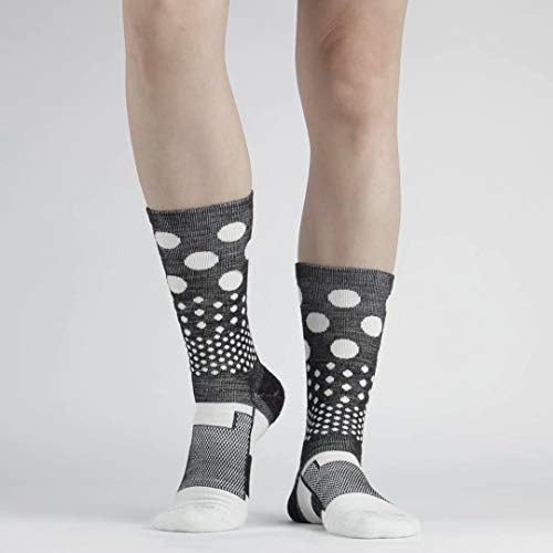 Атлетски чорапи на волна од javie Merino за жени и мажи со беспрекорни пети на отворено чорапи влага