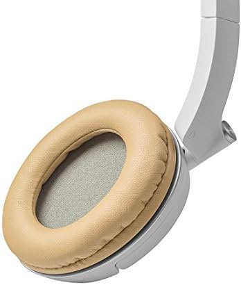 Edifier P841 удобно бучава изолирајќи слушалки преку уво со микрофон и контроли на волуменот - бело