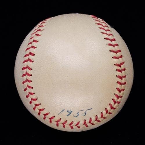 Сингл Сингл на Дик Кофман потпишан бејзбол 1927-1940 D. 1972 JSA BB11981 - Автограмски бејзбол