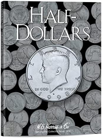 Папка за монети Харис - Половина долари - Обична папка 8HRS2698