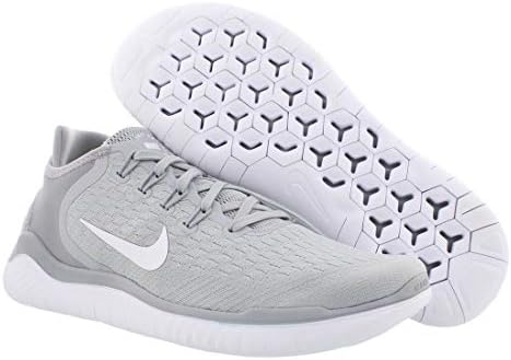 Nike Free RN 2018 Mens Shoes Size 7, Боја: Волк сива/бела/волт