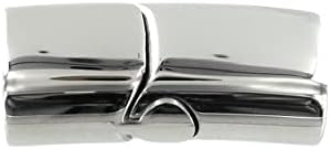B9001 Дупка 12,2 x 6,5мм, магнетна нараквица, полиран не'рѓосувачки челик