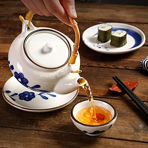 LHYBTM 2 пакет бамбус чајник со чајни додатоци за замена на материјали за керамички и грнчарски чај садови чај котел рачка чанта за замена