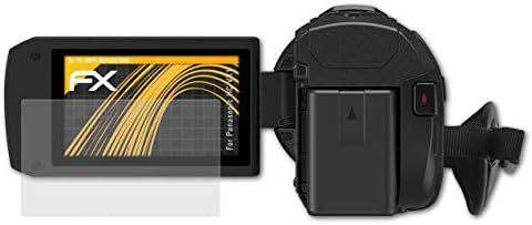 Заштитник на екранот Атфоликс компатибилен со филмот за заштита на екранот Panasonic HC-VX1, анти-рефлективен и шок-апсорбирачки FX FX