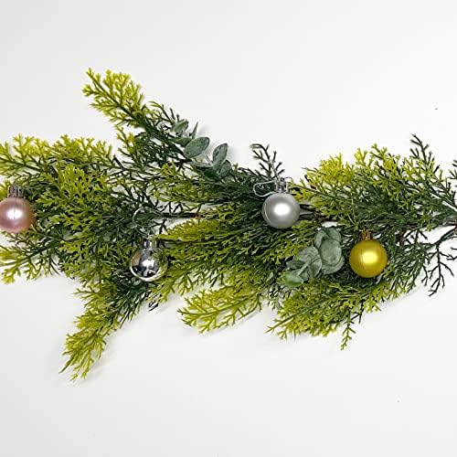 Мини новогодишни елки - Декорации за новогодишни елки од 2022 година, монтирани новогодишни елки, приврзоци Дома виси новогодишна елка што