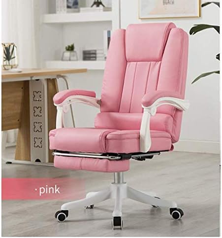 Креативна едноставност удобно мултифункционално канцелариско столче, вртење на столче со потпирач за подножје за канцеларии