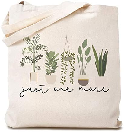 Tsенски Tsiiuo Women'sенски само уште едно растително платно торба смешна градинарска фабрика за подароци lубител на еднократно