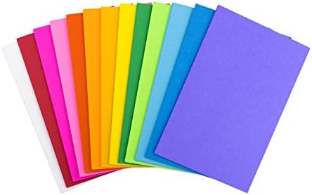 Hygloss производи светло празни картички - одлична алатка за студирање - мноштво на употреба - 10-13 разновидни бои - 3 ”x 5” - 100 картички,