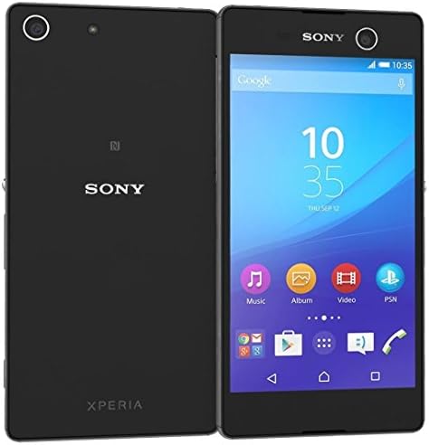 Sony Xperia M5 4G LTE, Octa -Core, 21MP+13MP камери Android SMRTPhone - Отклучен во светот за носачи на GSM - црно