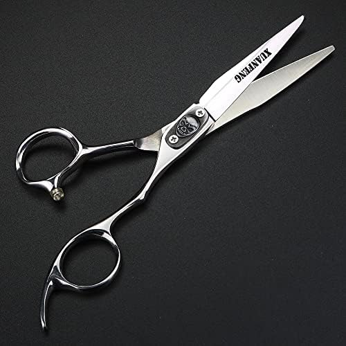 Ножици за Коса на Черепот 6 инчен JP440C Челик Професионални Ножици За Сечење Коса И ножици За разредување, Ножици За Алатки За