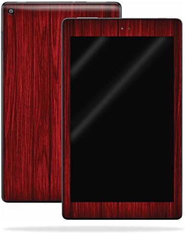 MOINYSKINS кожата компатибилна со Kindle Fire HD 8 - Cherry Grain | Заштитна, издржлива и уникатна обвивка за винил декларална обвивка |