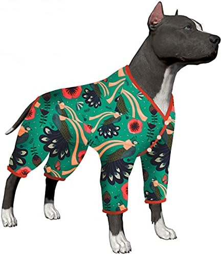 Ловинпет Велики Дане облека за кучиња - кошула за олеснување на анксиозност за миленичиња, облека за кучиња УВ, облека за удобна
