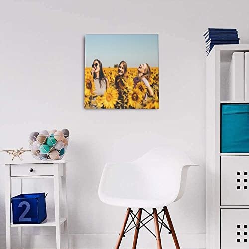 Персонализирана фотографија на платно печати -canvas отпечатоци со вашите фотографии на сопствена wallидна уметност за спална соба,