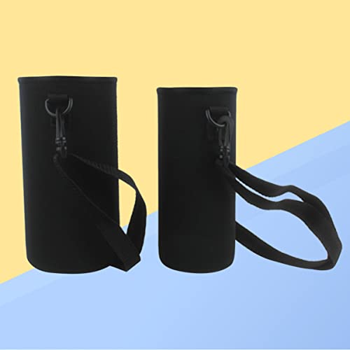 Bestonzon 4PCS Travel Thermo Shopter Shotter + Складирање Изолационен носач за домаќинство торба кригла на отворено неопренови чаша термички