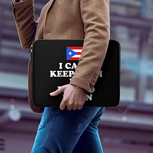 Не можам да останам смирен, јас сум Порто Рикан лаптоп, заштитен лаптоп торба за лаптоп, чанта, кој носи куќиште за жени 13инх