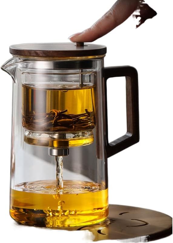 Едно клучен чај чај чајник црн чај специјален производител на чај елегантна чаша домаќинство 一 键茶 分离 茶 壶 红茶 专用 泡茶器 家用