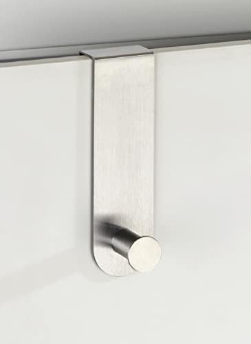 Венко врата Селано-бања, кука за крпи, не'рѓосувачки челик, сребрен мат, 6 x 4 x 14 см
