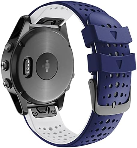 Dfamin 22mm Quickfit Watchband за Garmin Феникс 7 6 6Pro 5 5Plus силиконски Бенд За Пристап S60 S62 ferrunner 935 945 Рачен Зглоб