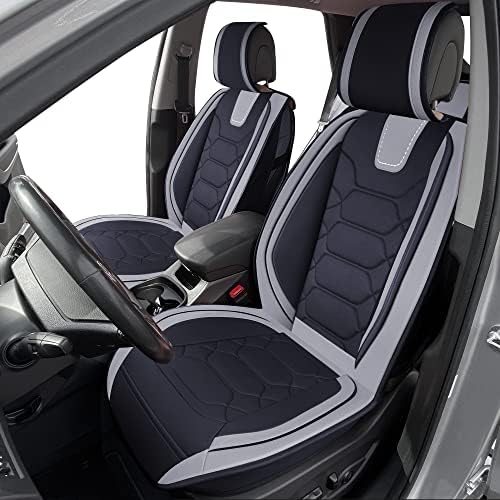 ОАСИС Автоматски Hyundai Santa Fe додатоци на седиштата за седиштата 2013-2025 Прилагодено вклопување кожено покритие заштитник перница