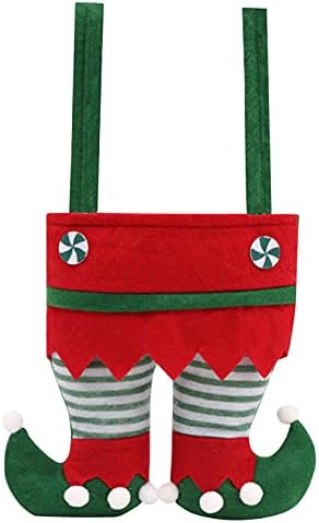 Торби Подароци Украси Божиќни Елфи Кеси За Бонбони Чанти Знамиња За Забави За Возрасни
