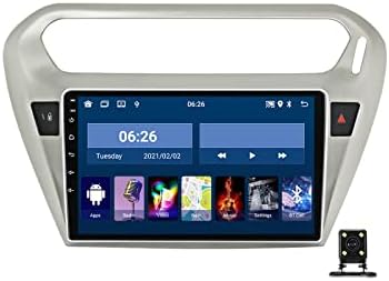 Зилр 9 Инчен Дигитален Медиумски Екран На Допир Двоен Дин Автомобил Стерео За Peugeot 301/Citroen Elysee 2013-2018 Поддршка FM/Bluetooth/GPS