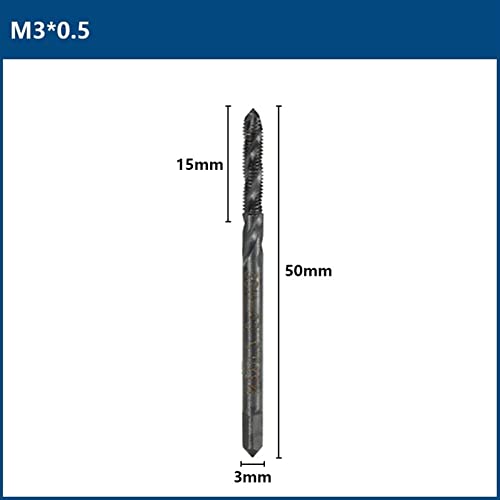Тема Допрете M3 M4 M4 M5 M6 M8 M8 M10 Metric Spiral Machine Tap Metricth Threathing Thread Nitride обложена завртка за чешма за чешма