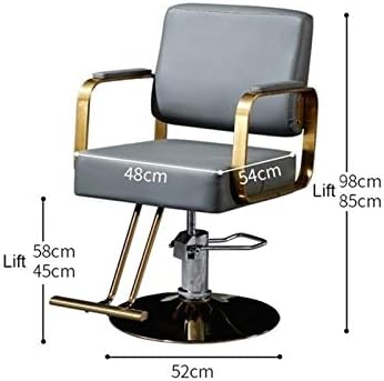 Yydd Beauty Shampoo Barbering Chop Hydraulic Chood, салон стол бербер столици стол за стилизирање на косата со хидраулична пумпа за стилист за коса