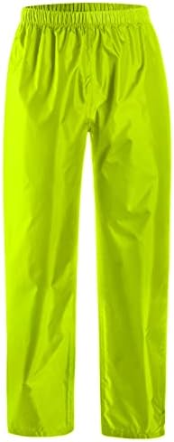 Машки панталони за машка дожд водоотпорна лесна пакувачка ветровионска дожд над панталони пешачење риболов на отворено панталони