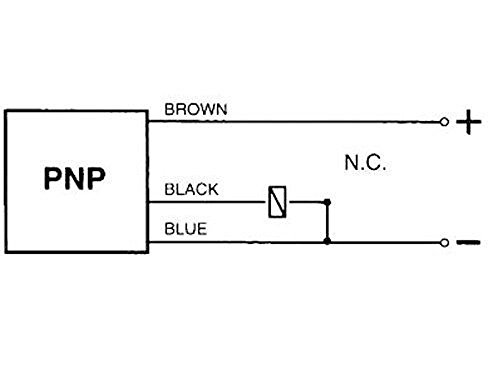 DC PNP 3 Жица N/C Номал Затвори Фотоелектричен Сензор 10-30cm Тело М18 Прекинувач