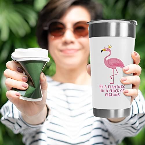 Фламинго подароци за жени - Инспиративно охрабрување Идеја за подарок за роденден за жени, подароци за lубовници на Фламинго за неа,