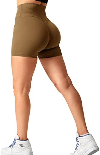 Јорео Грејс тренингот шорцеви за жени кревање со висока половината за контрола на стомакот