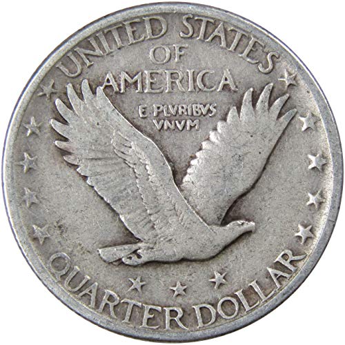 1929 Постојана Слобода ЧЕТВРТИНА VG Многу Добар 90% Сребрена 25C Американски Тип Монета