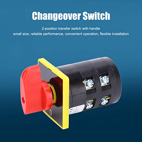 Fafeicy Shoffever Selector Switch, 380V 10A IP10 Shell Universal Transfer Промена на прекинувачот за позиционирање Тип на прекинувачи за