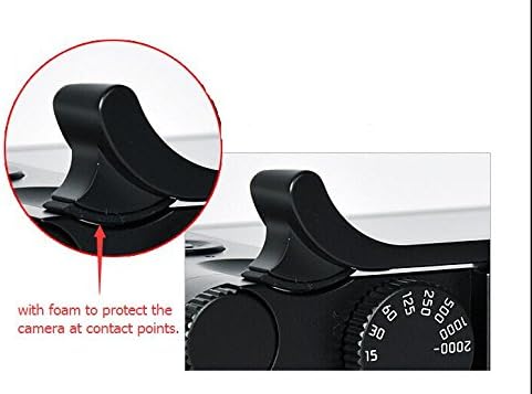 JFOTO LQ - G Палците До Зафат Наменета За Leica Q Тип 116 подобра рамнотежа &засилувач; зафат погодност, Камера Црна Метал Рака Зафат, Најновата